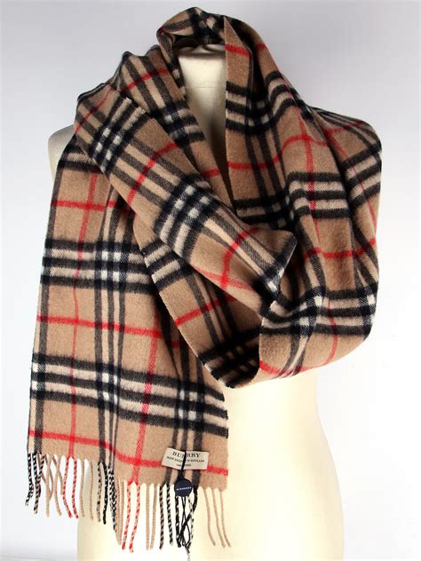 kaschmir schal burberry|Burberry check cashmere scarves.